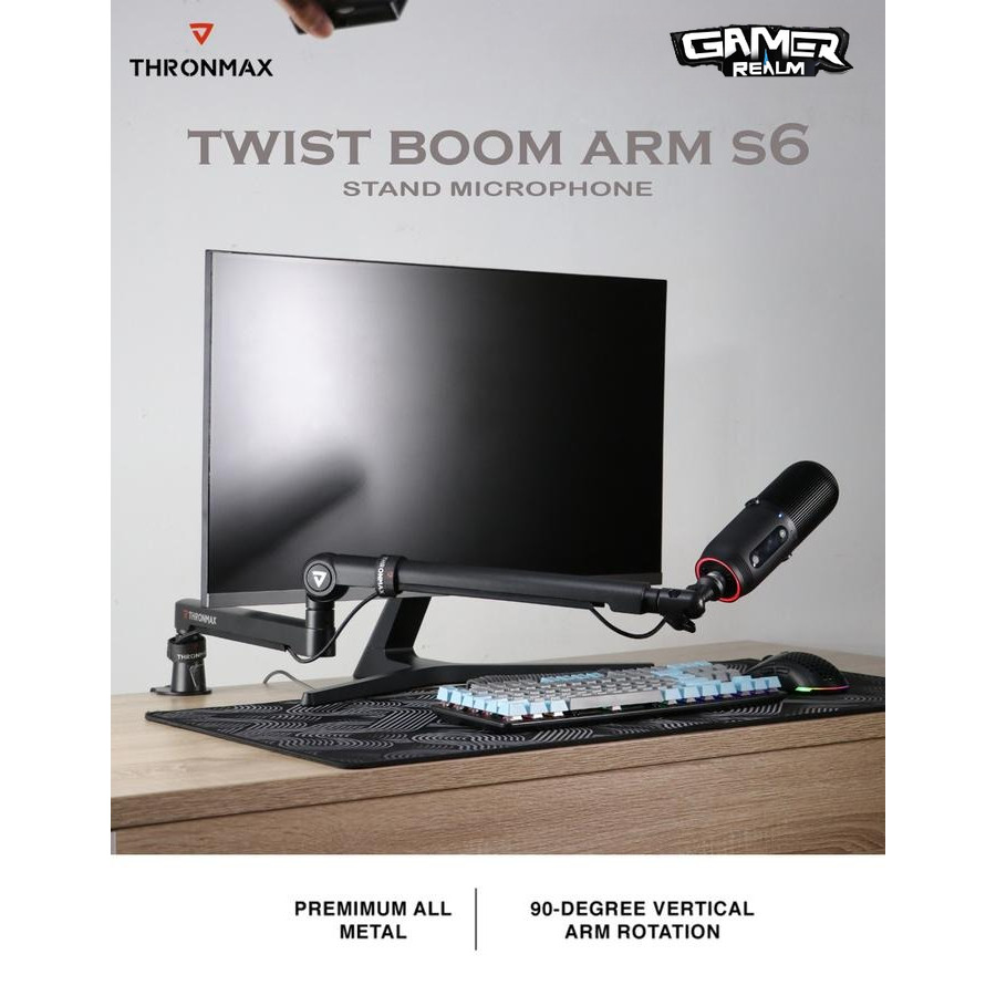 Thronmax Twist Boom Arm S-6 Stand microphone
