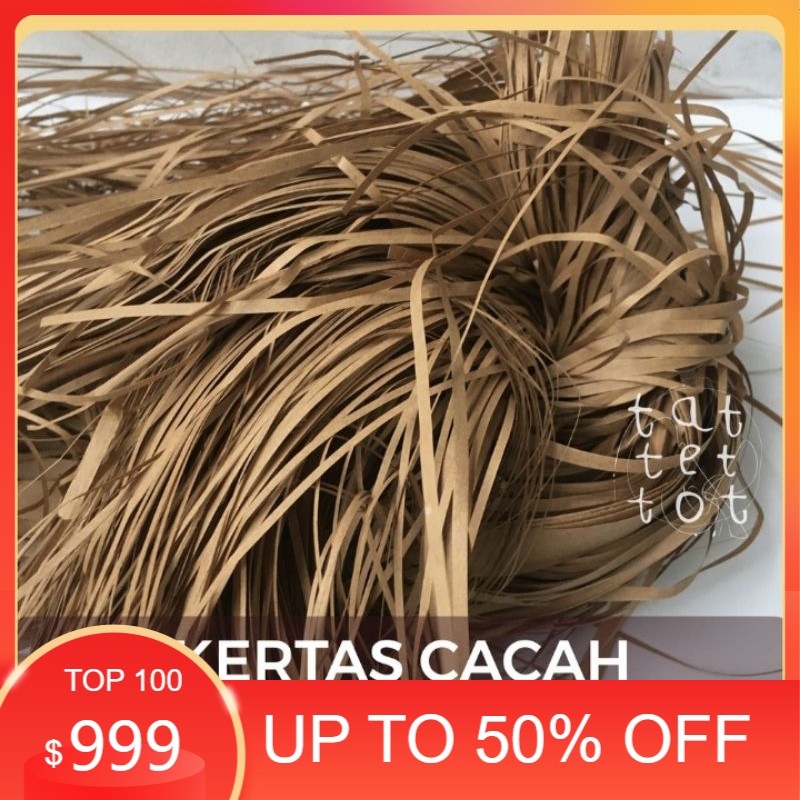 

KERTAS SERUT KERTAS CACAH SHREDDED PAPER BAHAN ISI BOX GIFT KADO
