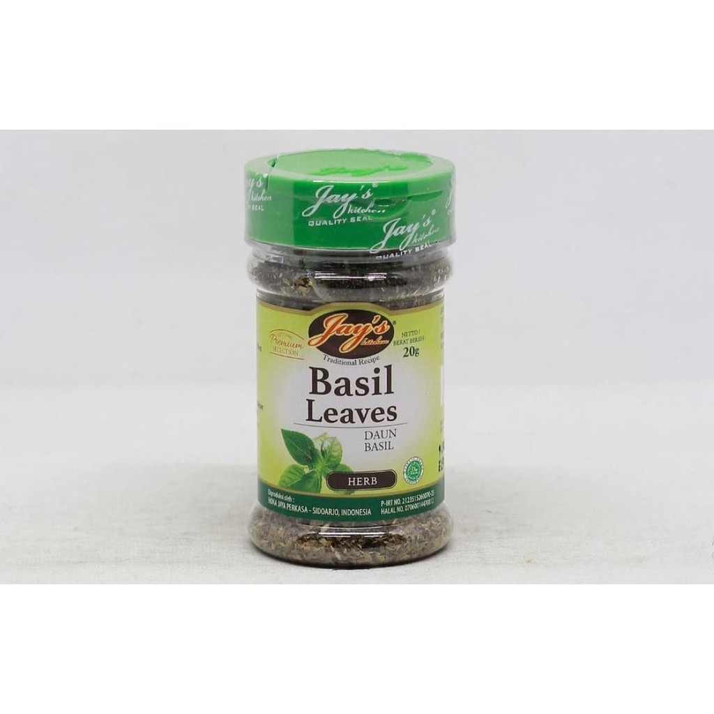 

JAY'S BASIL LEAVES 20GR