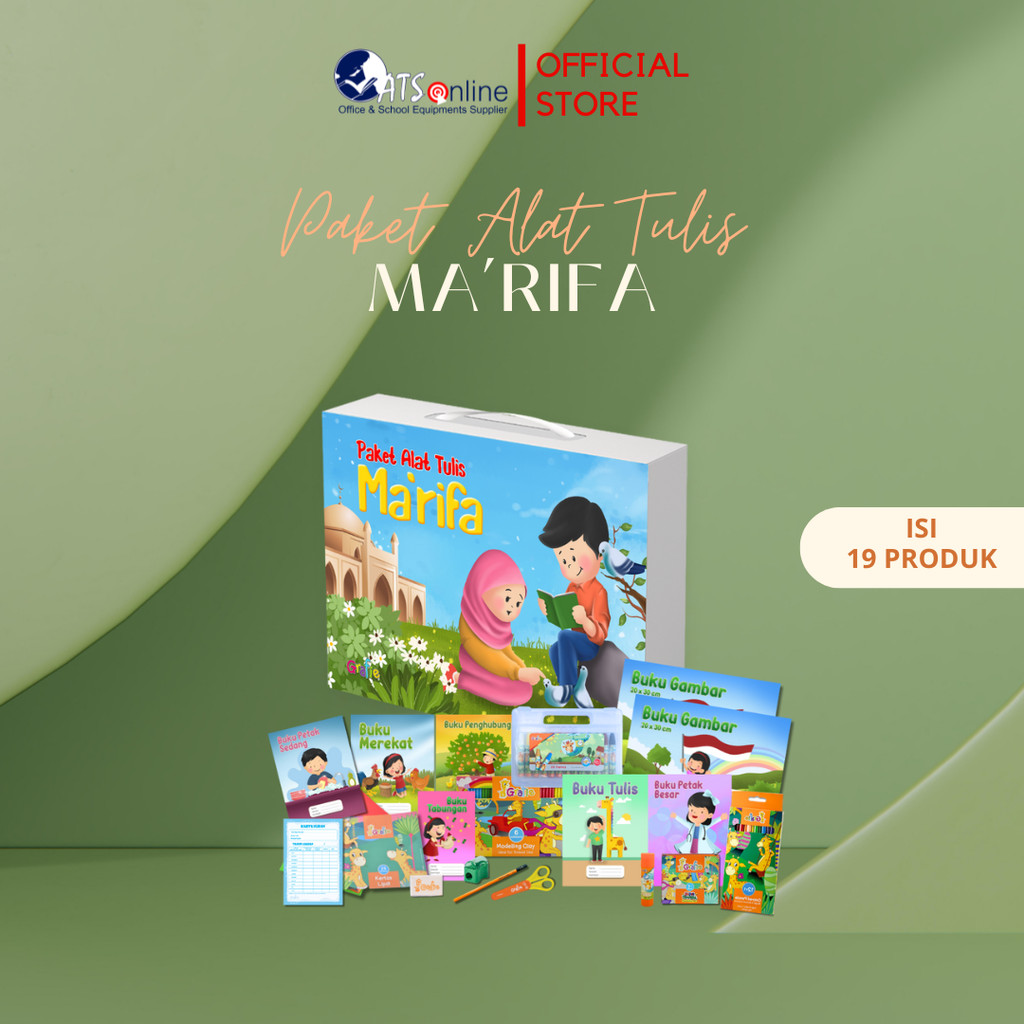 

Grafie Ma'rifa Paket Alat Tulis Anak Lengkap