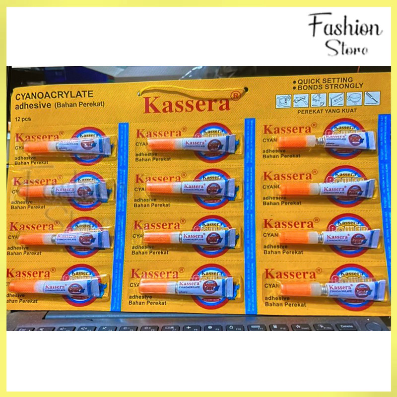 

FS PAKET 5PCS DAN 1PCS Lem Power Glue Kassera / Lem Perekat / Lem Cair /1PCS