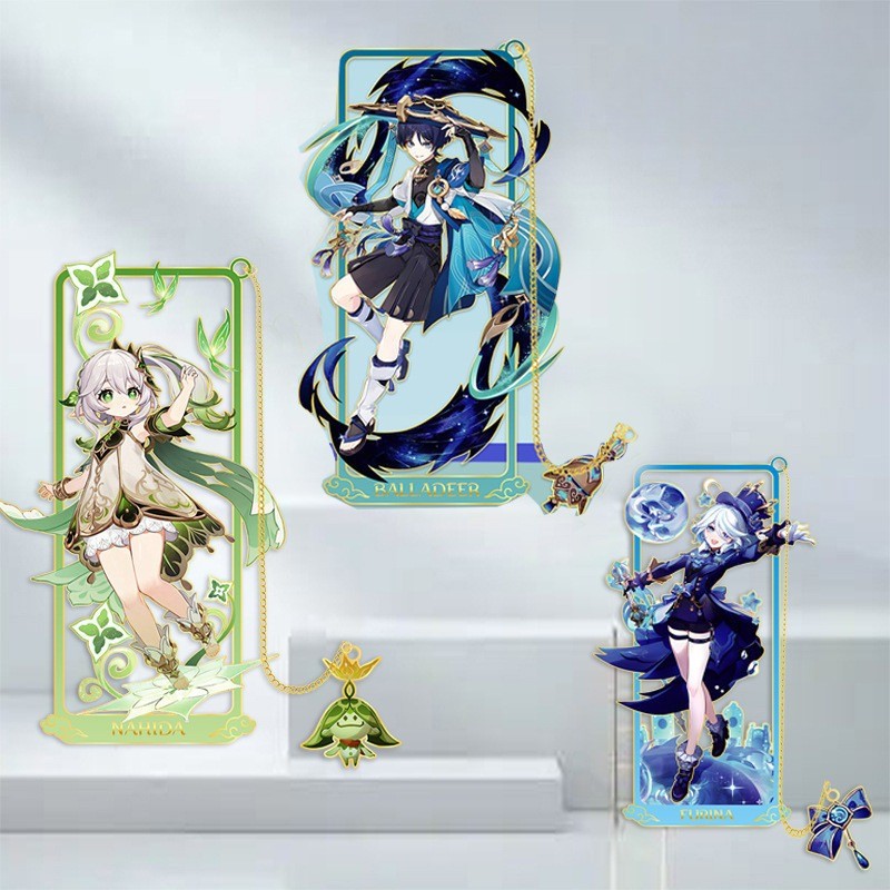 

Metal PEMBATAS BUKU GENSHIN IMPACT GANTUNGAN HIASAN High Quality BOOKMARKS MERCHANDISE KOLEKSI PENGGEMAR NAHIDA Hadiah Periferal