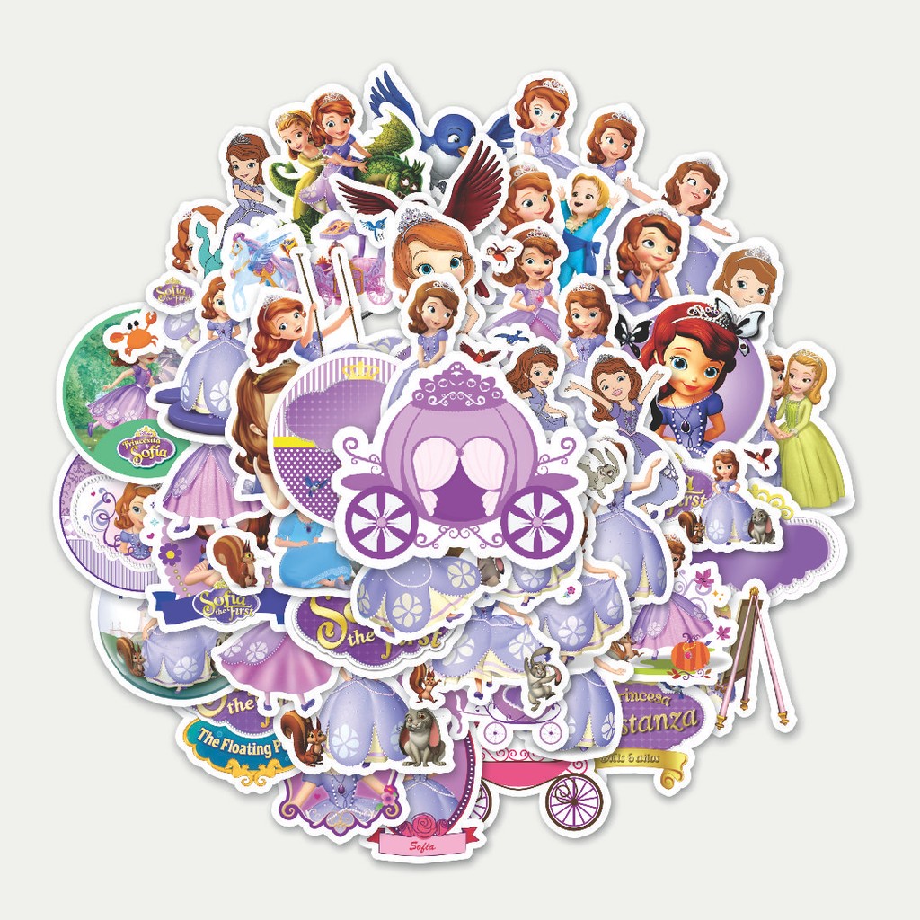 

Sticker Pack Stiker Kartun Princess Sofia The First | Sticker TUMBLR | Stiker LAPTOP KOPER HELM