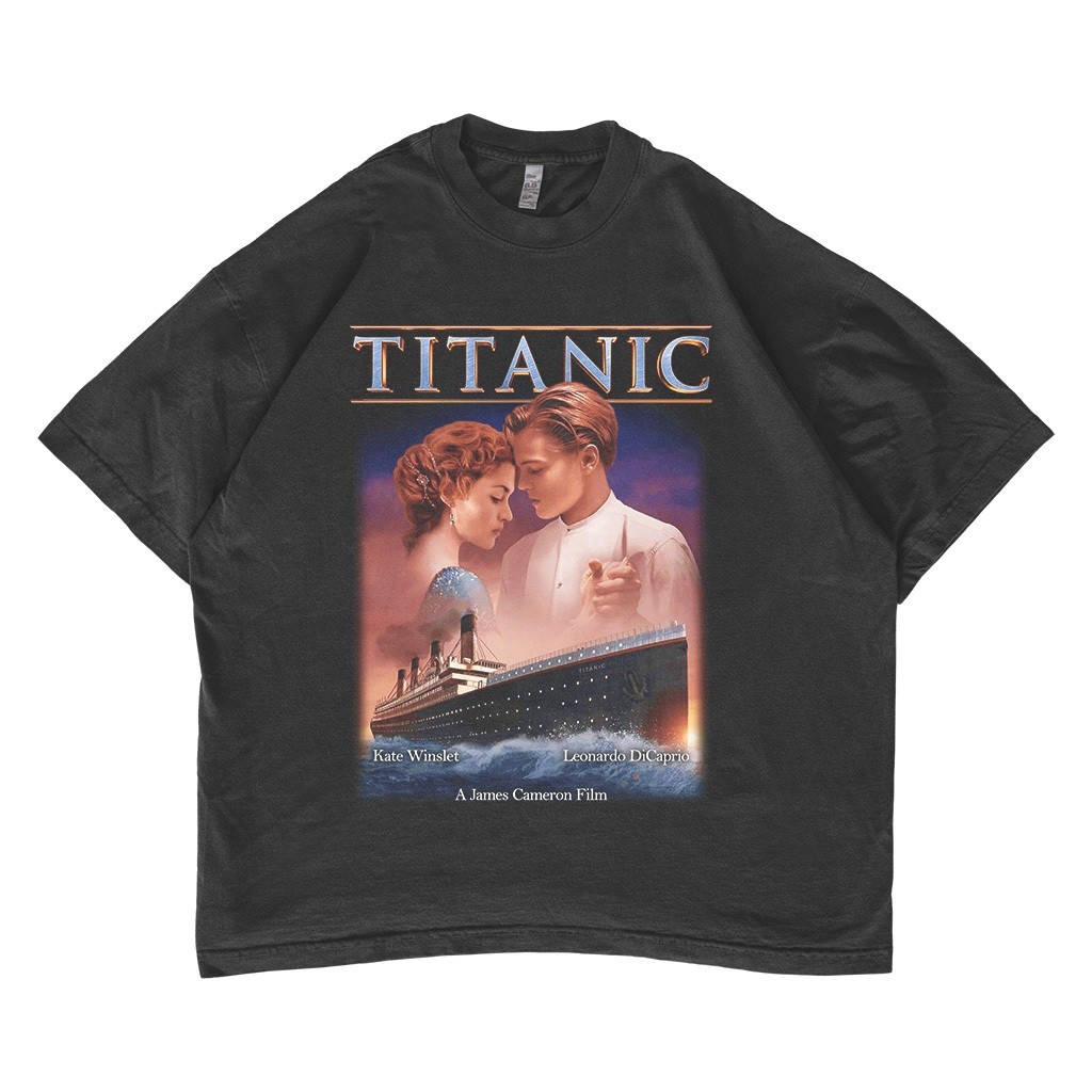 [BS] Titanic Oversized T-shirt Film Vintage
