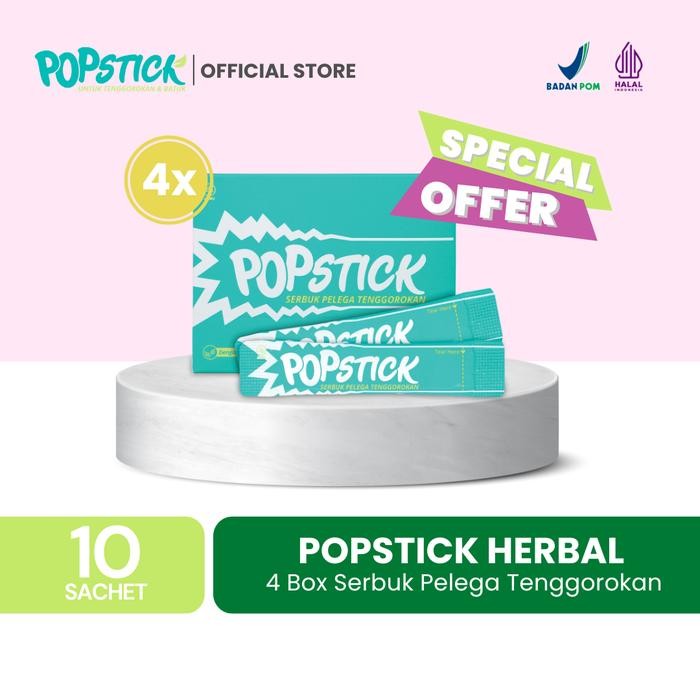 

Hot Produk [Bundle] Popstick Herbal Serbuk Batuk dan Tenggorokan (10 sachet) - 4 Box Terbaik dan Terlaris