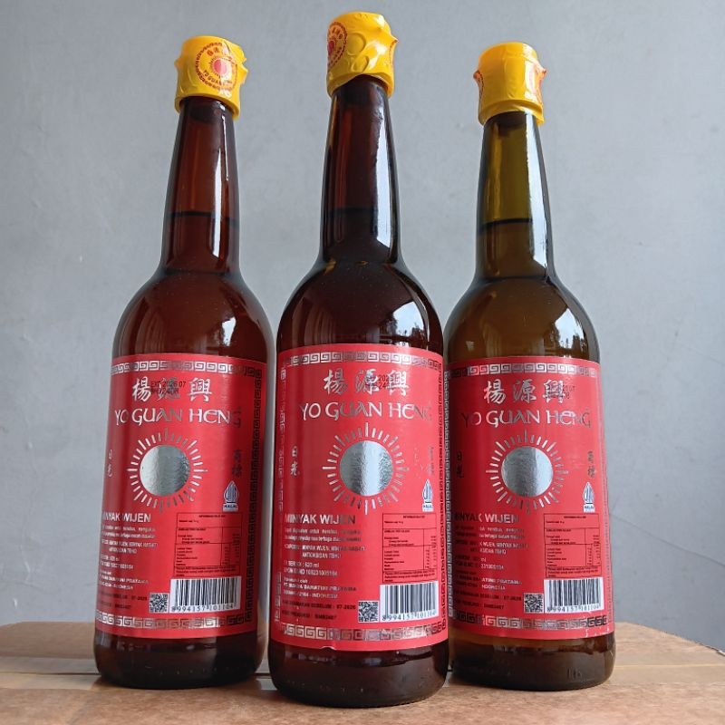 

Minyak Wijen Yo Guan Heng Sesame Oil 620ml / Minyak Wijen 620ml Reguler