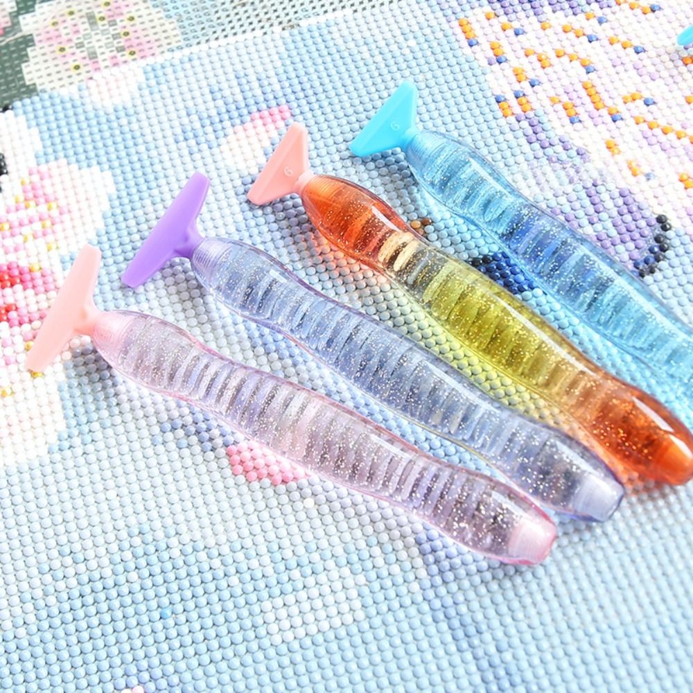 

With Thread Design Resin Point Drill Pen Multi-placer Pen Heads Kits DIY Diamond Painting Pen Replace Pen Head