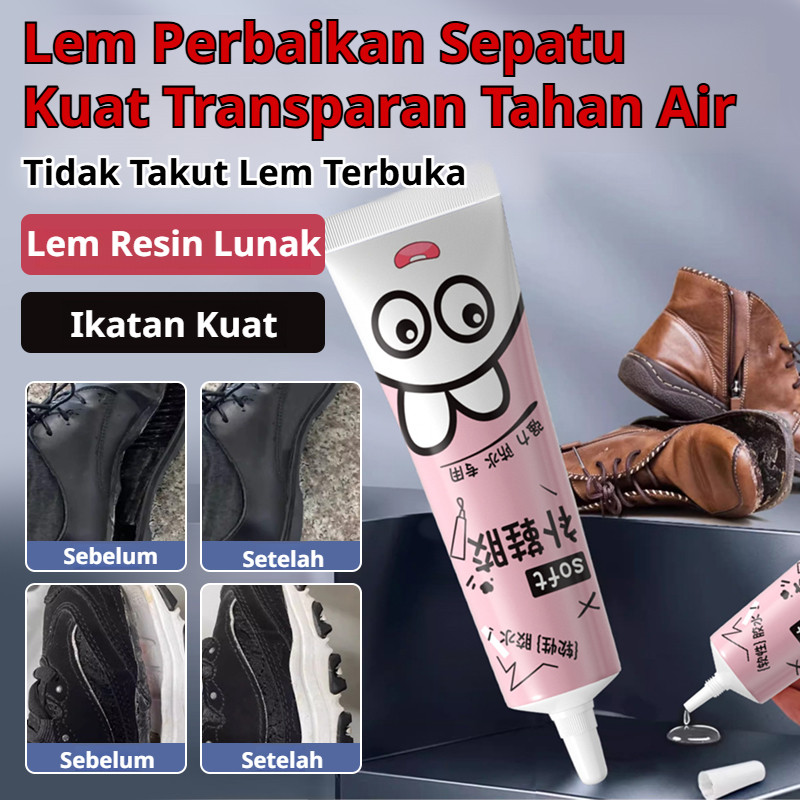 

✨Beli 1 Gratis 2✨ Lem Sepatu Transparan Tahan Air/Perekat Kuat Khusus Sepatu/Lem Perekat Tahan Lama untuk Sepatu Olahraga Kulit/Lem Resin Fleksibel Tahan Air