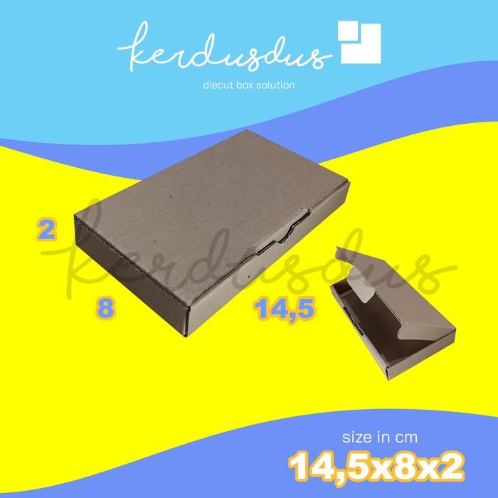 

14.5x8x2 cm kardus carton box diecut pizza kue packing packaging