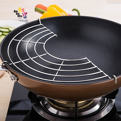 Tirisan Minyak Saringan minyak Stainless steel anti karat | Alat peniris gorengan LYJ