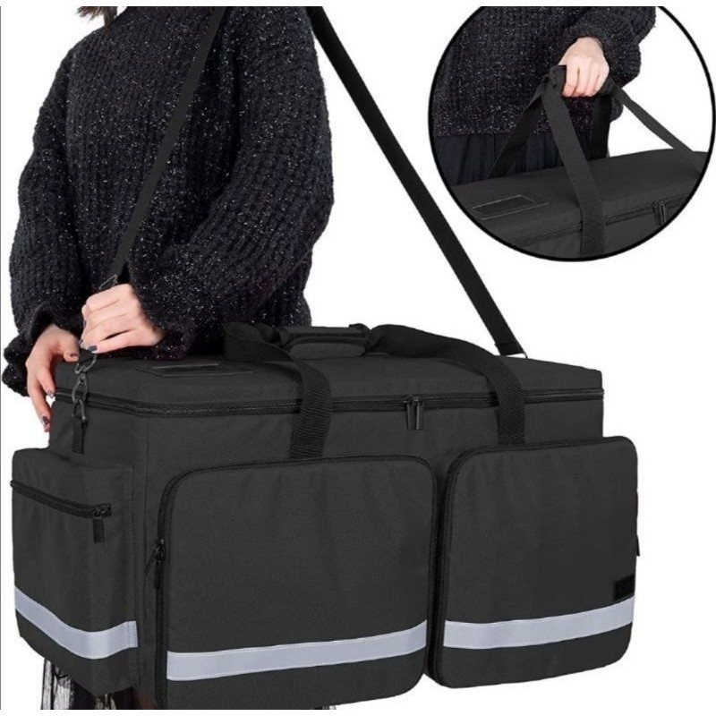 tas perawat tas medis emergency pembawa tabung oxigen - tas selendang penyimpan alat kesehatan tabun