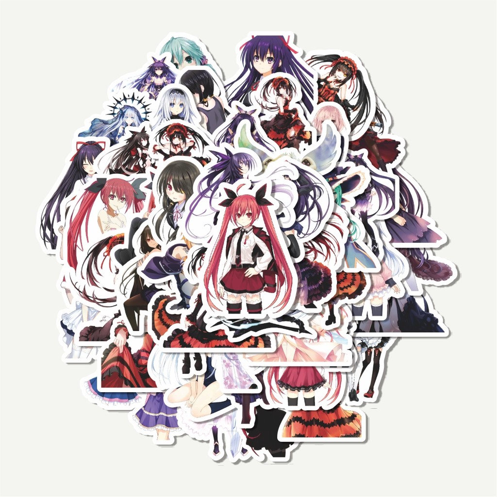 

Sticker Pack Stiker Acgn Beauty Girls Series DATE A LIVE Character | Sticker TUMBLR | Stiker LAPTOP KOPER HELM