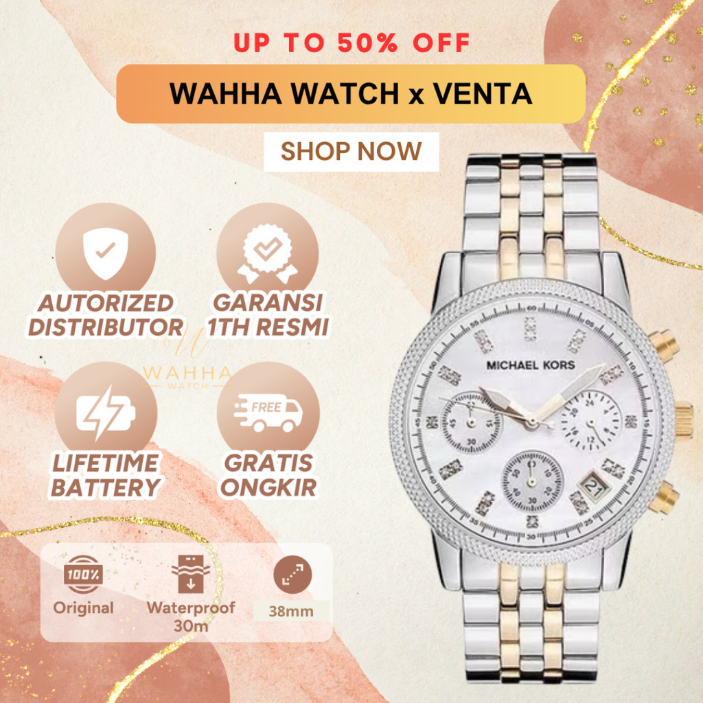 Jam Tangan  MK 5057 Original  Wanita [BERGARANSI]