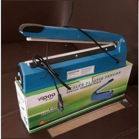 Mesin Press Perekat Plastik Impulse Sealer Vipoo V-300 30cm