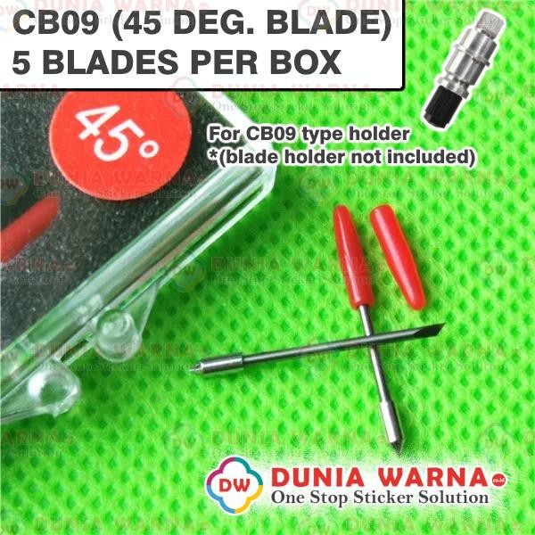 

[5pc/box] Mata Pisau 45 Derajat GRAPHTEC Cutting Plotter CE6000 CB09 Carbide Compatible
