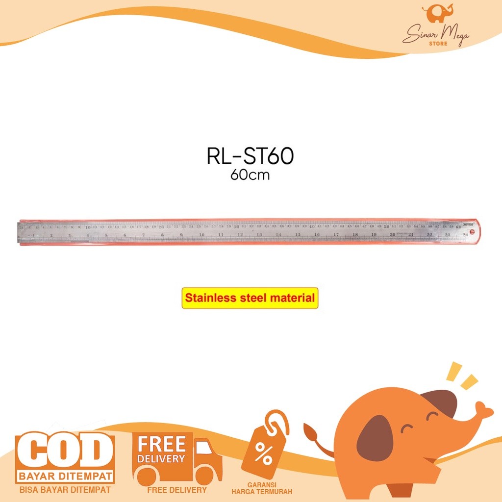 

Joyko Penggaris Besi 60 cm Murah