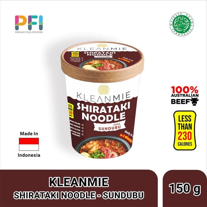 

Kleanmie Shirataki Noodle Sundubu 150g - Mie Shirataki Korea