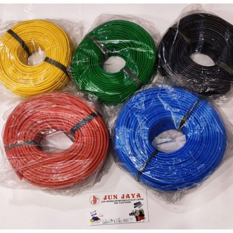 EVOLUS NYAF 0.8MM KABEL TUNGGAL SERABUT 50METER