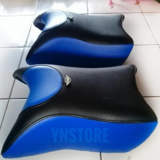 MUMPUNG PROMOJok Boncengan Anak Nmax 2020 2021 2022 Tambahan Jok Nmax old Mbtech - Hitam Biru, Nmax 