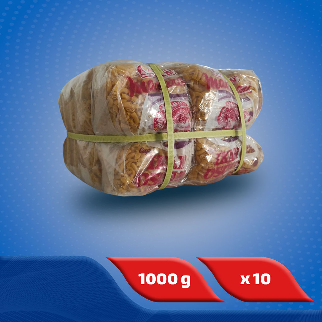 

Ikan Oscar Makaroni Bantat 1 kg x 10 pcs