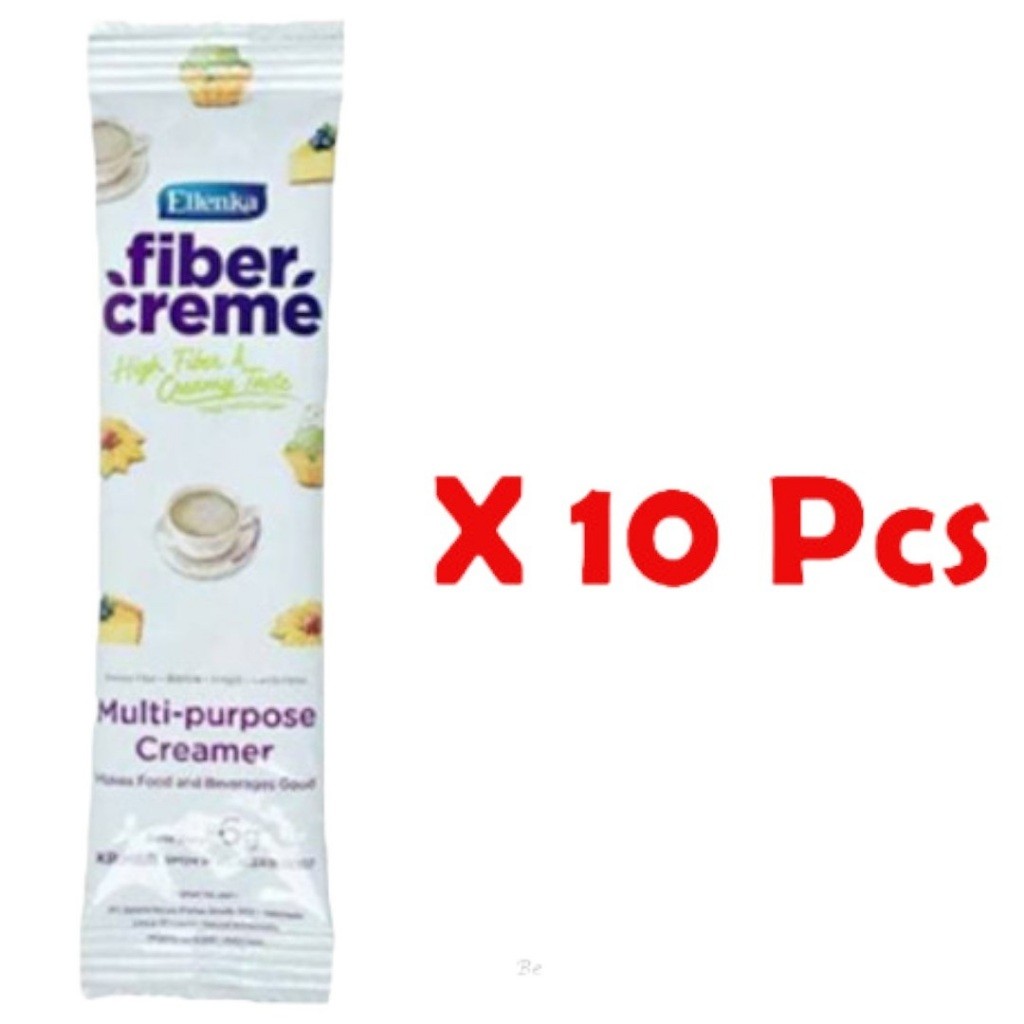 

Fiber Creme Cream Krimer Ellenka 10 Sachet 6Gr Multi Purpose Pengganti Santan Krimer (1 Renceng)