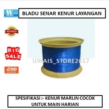 

__ Bladu Kenur Layangan Senar Marlin Kecil Cocok Untuk Main Harian ----