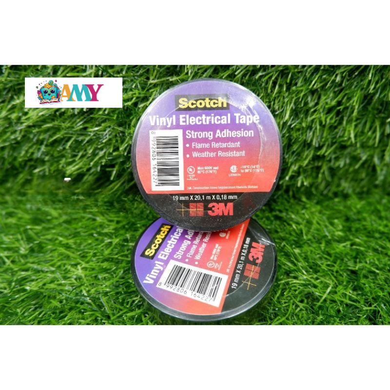 

(1 PCS) ISOLASI KABEL LISTRIK 3M SCOTCH 700 19mm x 20,1m AMY STASIONARY