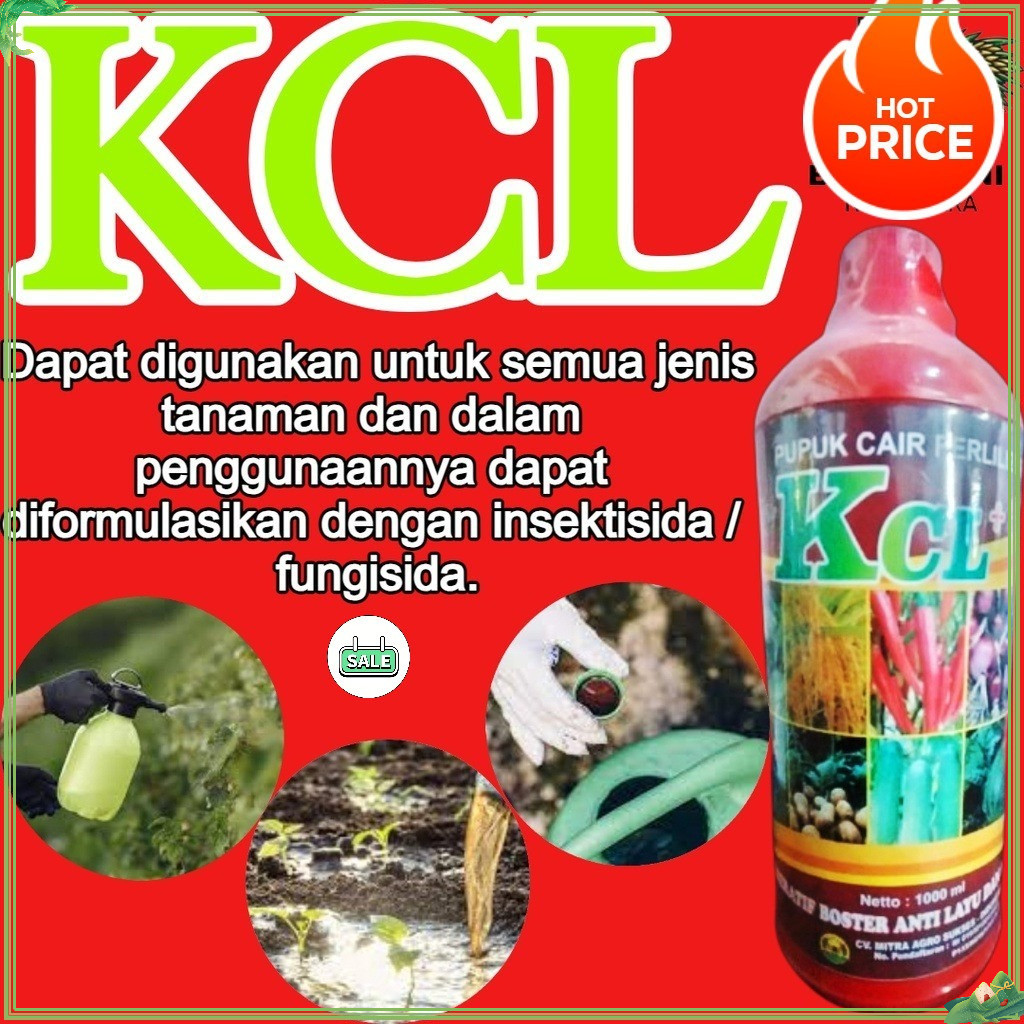 Pupuk Cair Fertilizer BIO KCL + SILIKA 1 liter