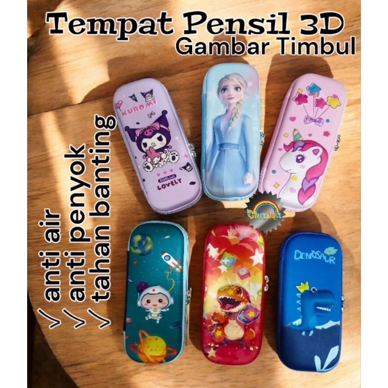 

COD Paling di cari !! Tempat Pensil 3D / Tempat Pensil Murah Tempat Pensil Karakter Timbul kuromi Labubu