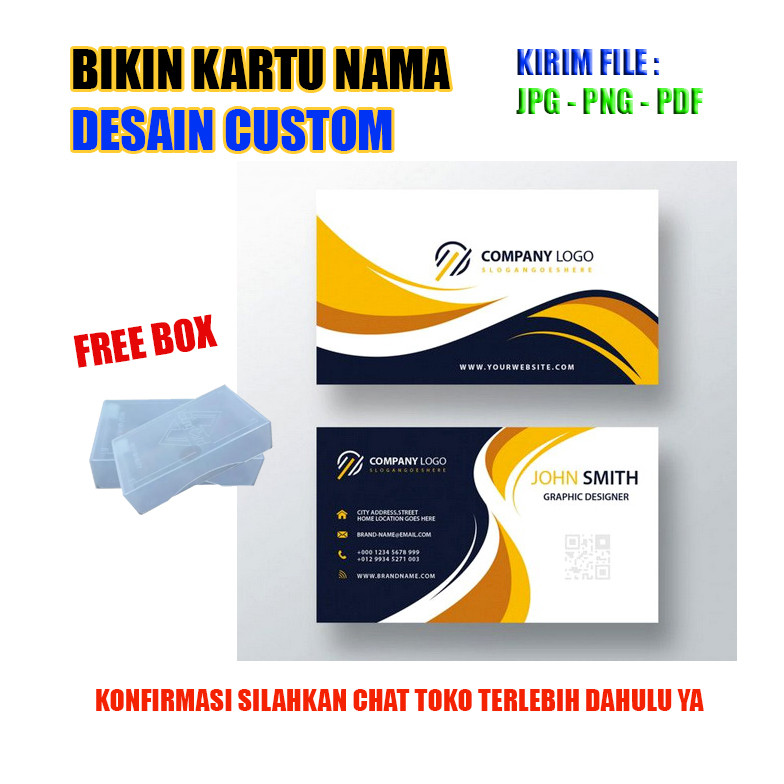 

KARTU NAMA 1 BOX ISI 100 LEMBAR IVORY 260 GSM 1 SIDE KOTAK