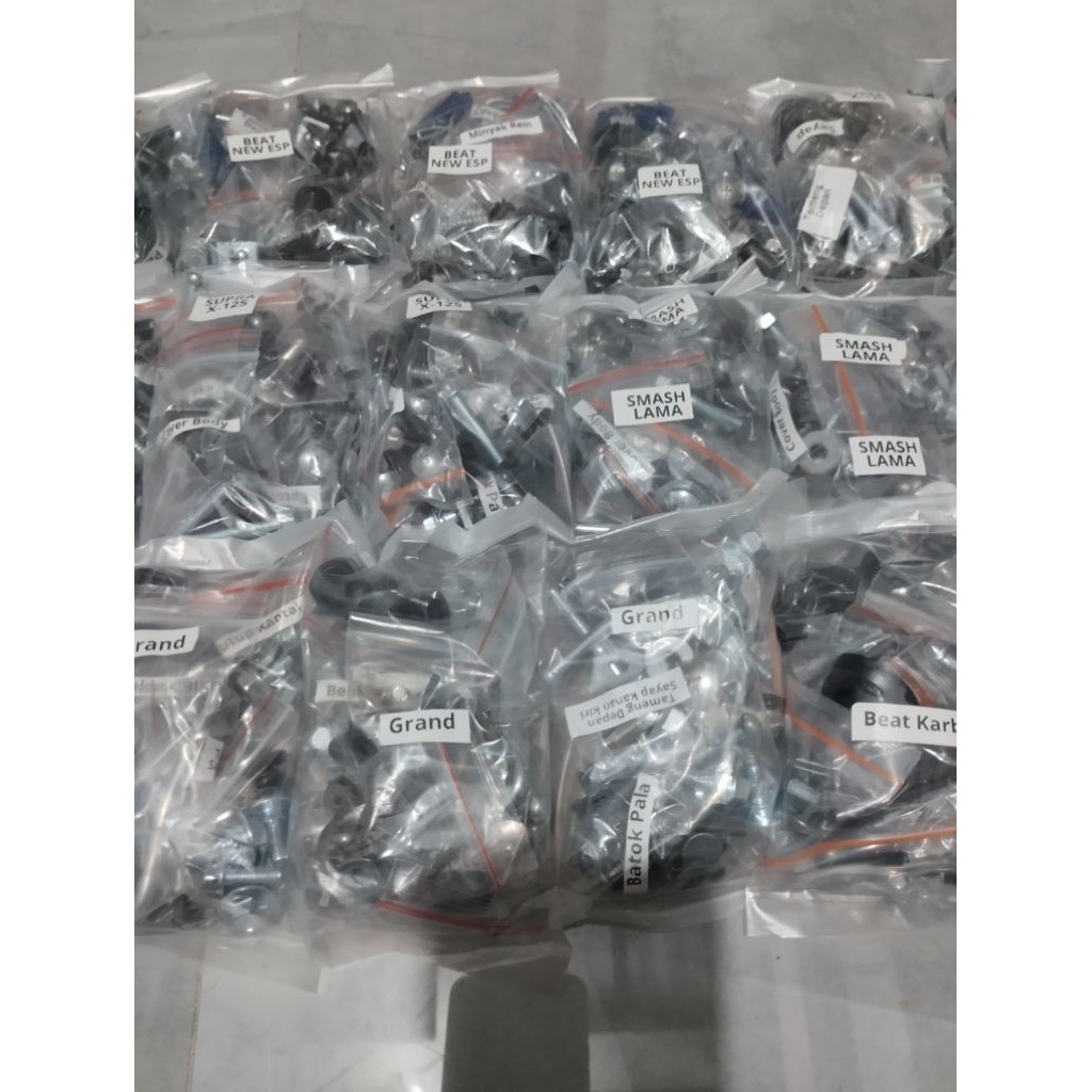 baut yamaha alfa full body termasuk karet / baut full body yamaha alfa terlengkap