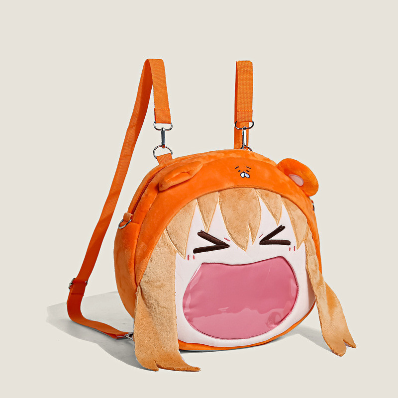 Anime Hatsune Miku Backpack Himouto Umaru-chan Crossbody Bag Itabag Large Capacity Storage Bag Kawai