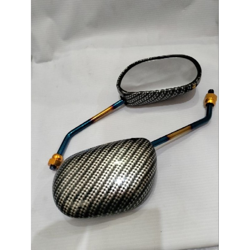 Spion Karbon Model Mio Sporty Murah/Spion Carbon Yamaha Murah/Spion Variasi Carbon