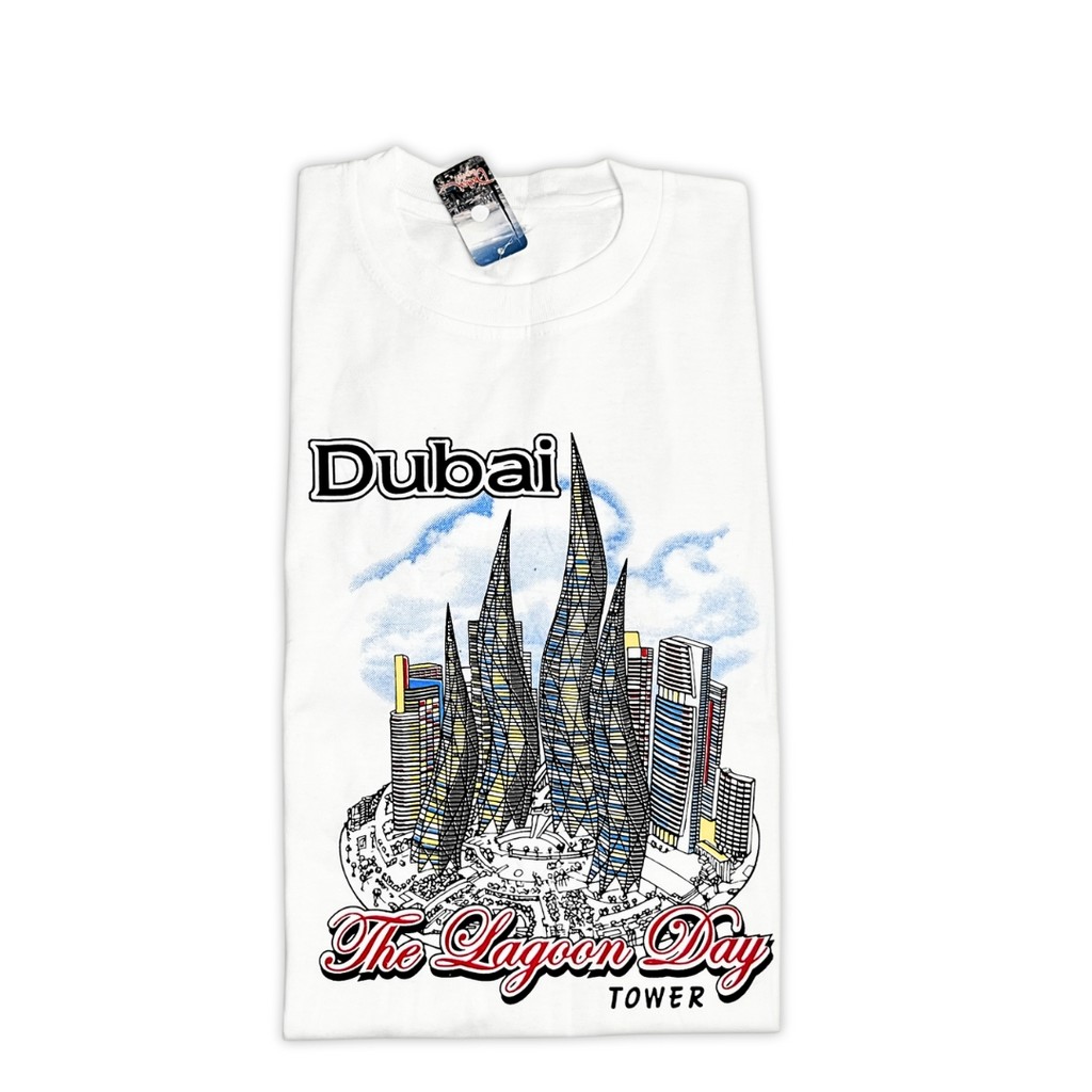 Souvenir kaos XXL Dubai Tower dari negara Dubai Uni Emirate Arab
