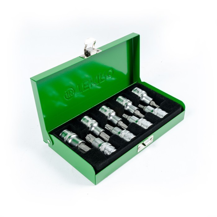 TEKIRO STAR BIT SOCKET SET 9 PCS – KUNCI SOCKET BINTANG SET – NEX TOOLS