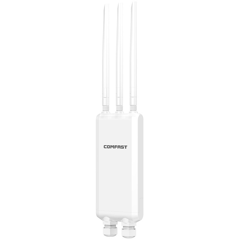 COMFAST Outdoor WiFi Router 500M Long Range Extender Wireless Access Point 3 Antena 5G/2G AC1300 Rep