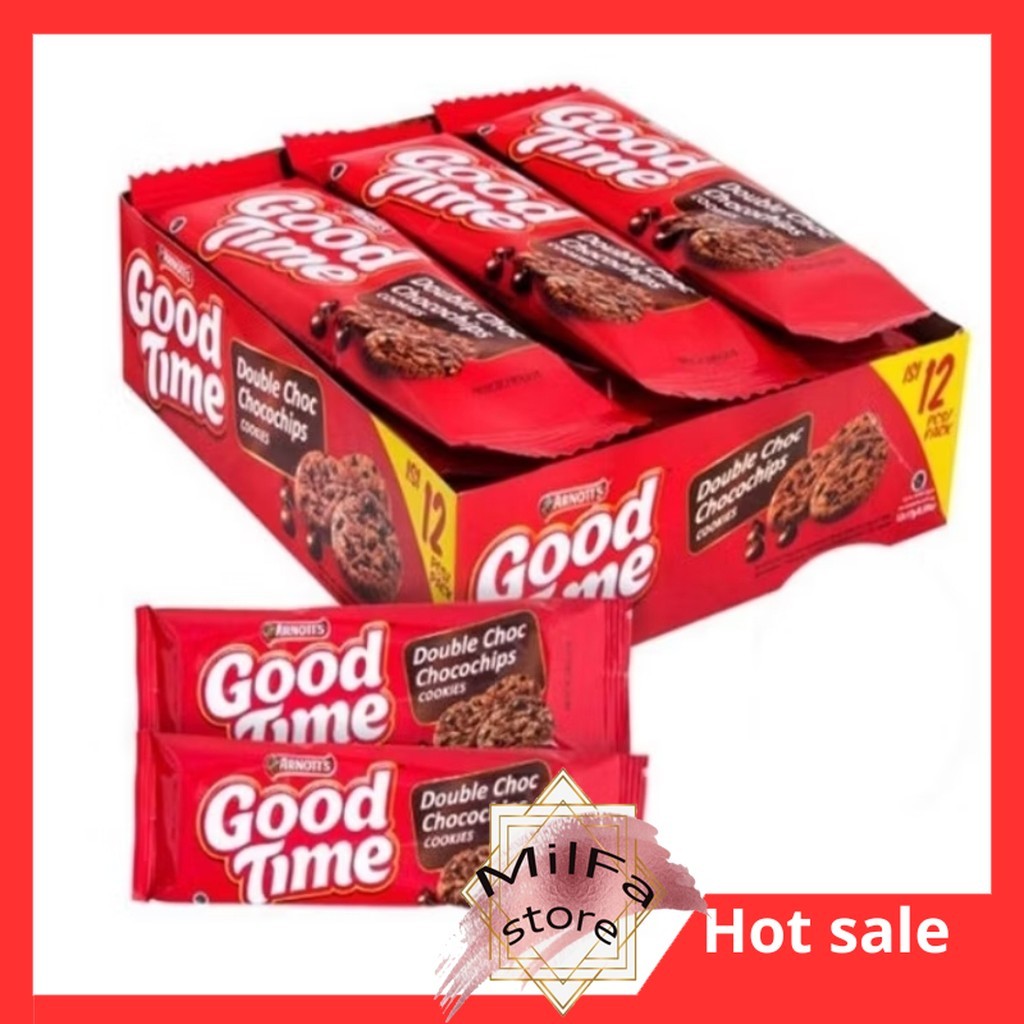 

MF1230 Goodtime Cookies Double Choc Kemasan Ekonomis