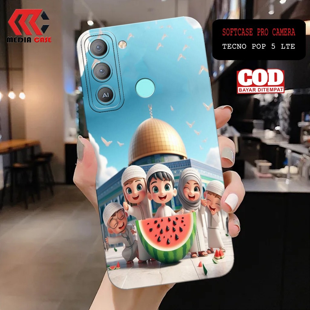 Case Hp Tecno Pop 5 LTE Terbaru - Motif Case Muslim - Casing Hp Tecno Pop 5 LTE - Softcase Hp Tecno 