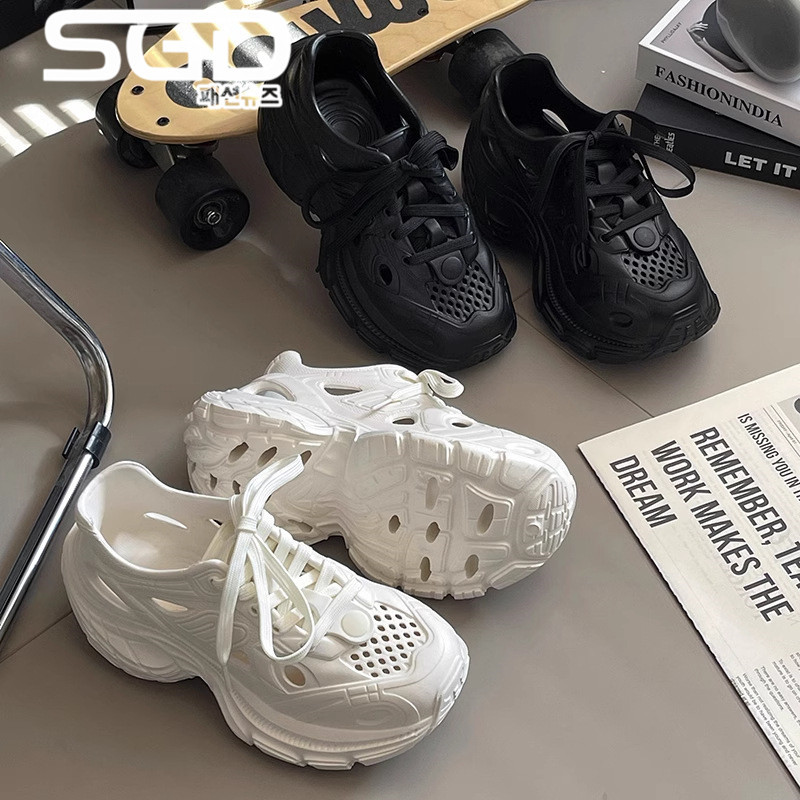 SGD Sepatu Wanita Korea Terbaru Sepatu Olahraga Sepatu Tebal Ringan Dan Lembut