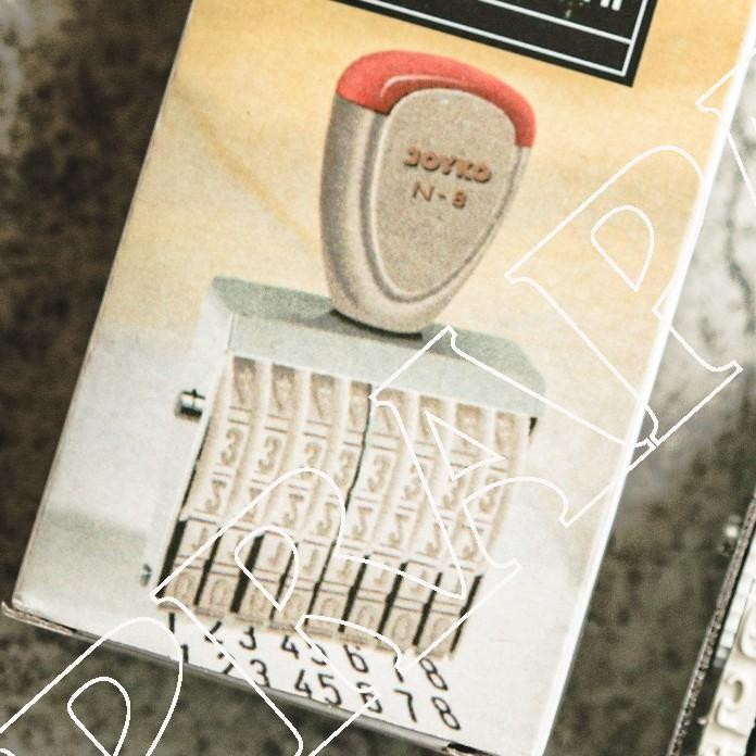 

Number Stamp / Stempel Nomor Joyko N-8 - Warna