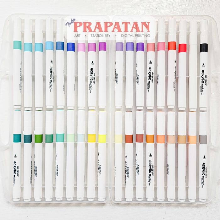 

Greebel Acrylic Marker Set GMAS | Spidol Akrilik - 36C