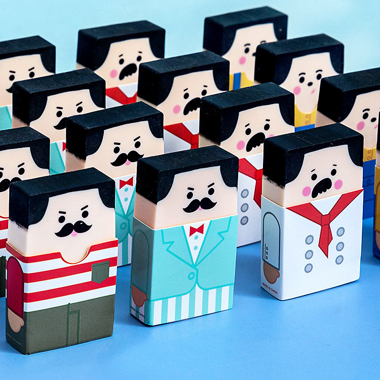 

Penghapus Pensil Motif Karakter Profesi Lucu Eraser Pencil Warna Warni / Alat Tulis Penghapus Karet Perlengkapan Sekolah