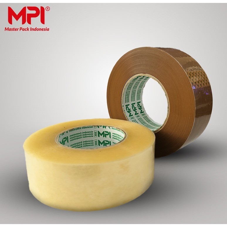 

Lakban Bening - Lakban Cokelat Ekonomis 45 mm x 300 Yard Jumbo MPI Selotape 2
