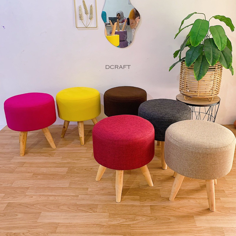 SOFA STOOL / STOOL BULAT / KURSI STOOL / SOFA BULAT
