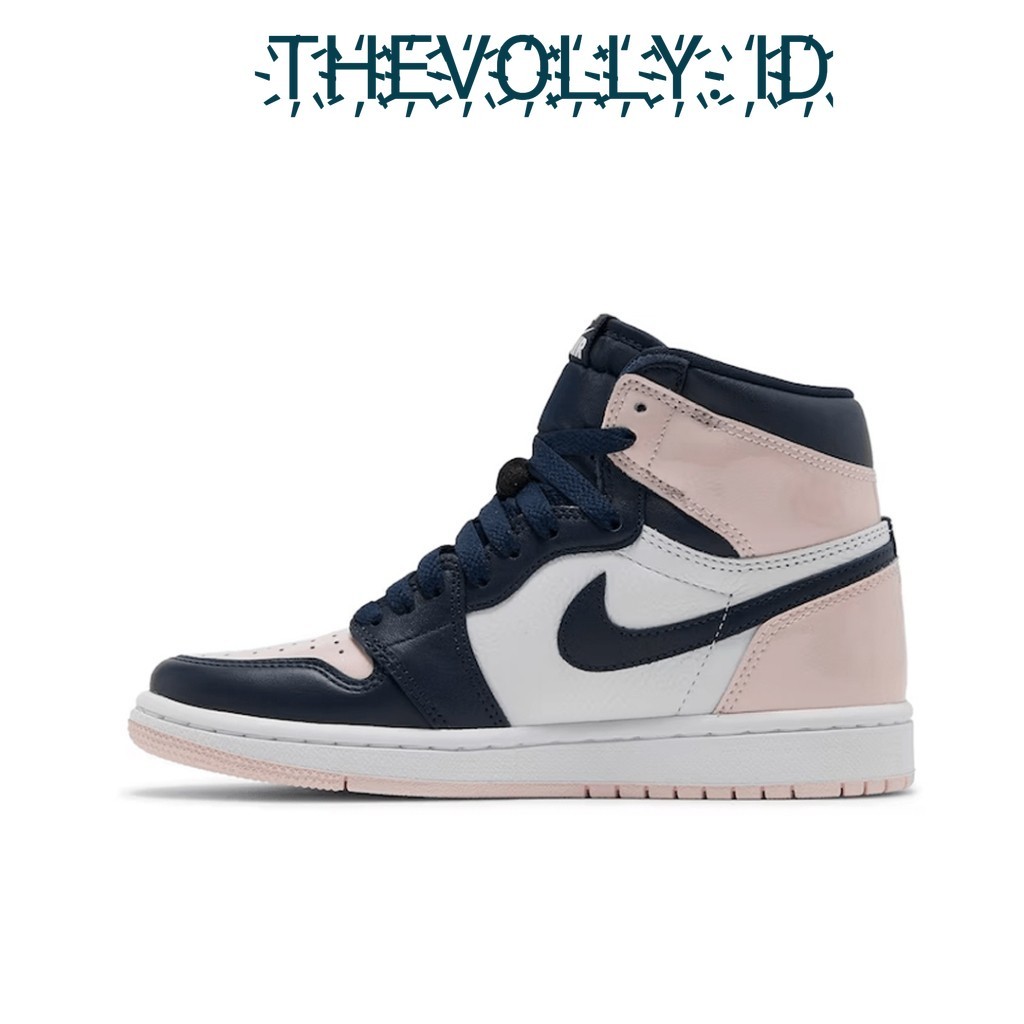 Sepatu Basket Nike Air Jordan 1 Retro High OG Atmosphere Bubble Gum BNIB Original / Sneakers Pria