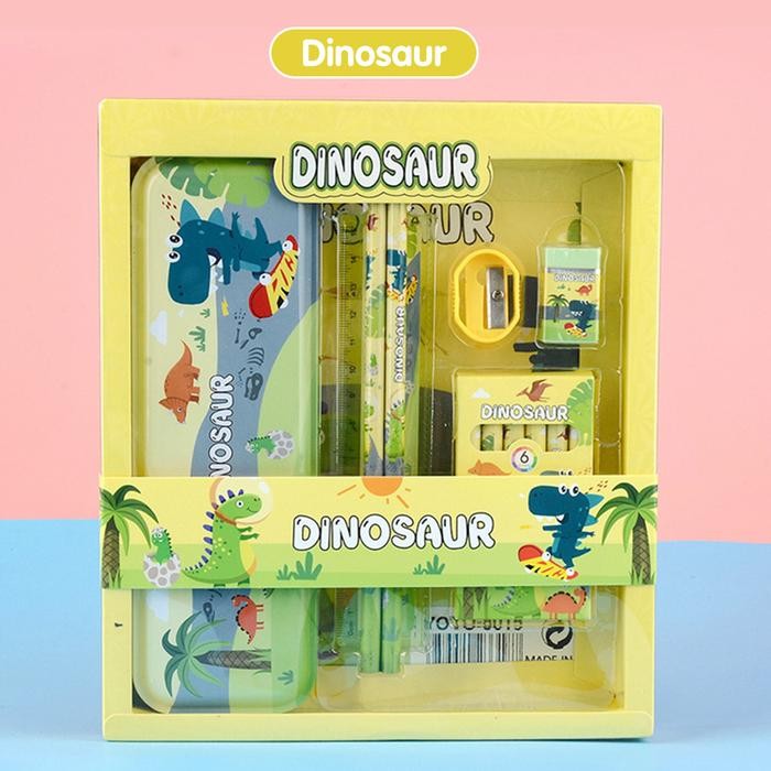 

Sale LAKEO Kotak Pensil Anak Set Stationery/Alat Tulis Kotak Pensil Karakter/Alat Tulis Set Lengkap - Dinosaur Tbk