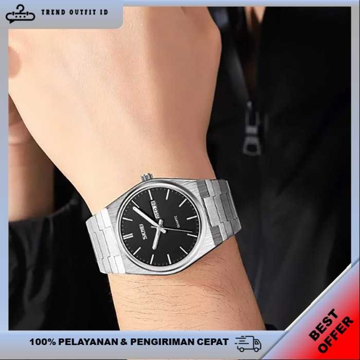 SKMEI Jam Tangan Analog Pria Waterproof Stainless Steel Quartz Watch - 9288