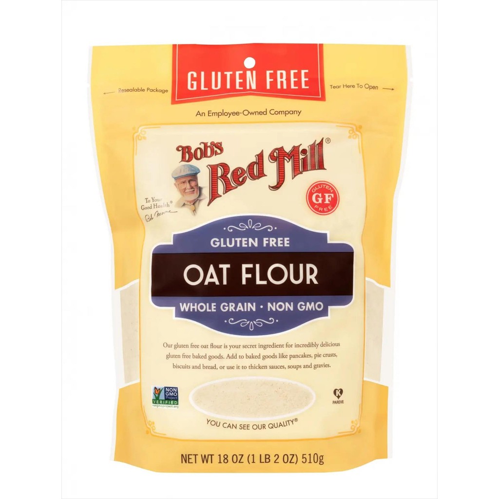 

Bobs Red Mill - Oat Flour Gluten Free 510g ( Tepung Oats Bebas Gluten )