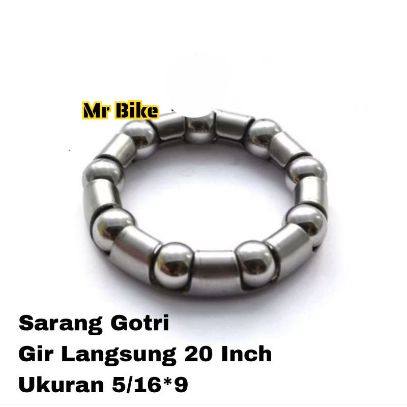 Promo Sarangan Gotri Pelor 5/16 x 9 Gir Langsung Sepeda Anak Mini BMX 20 Inch