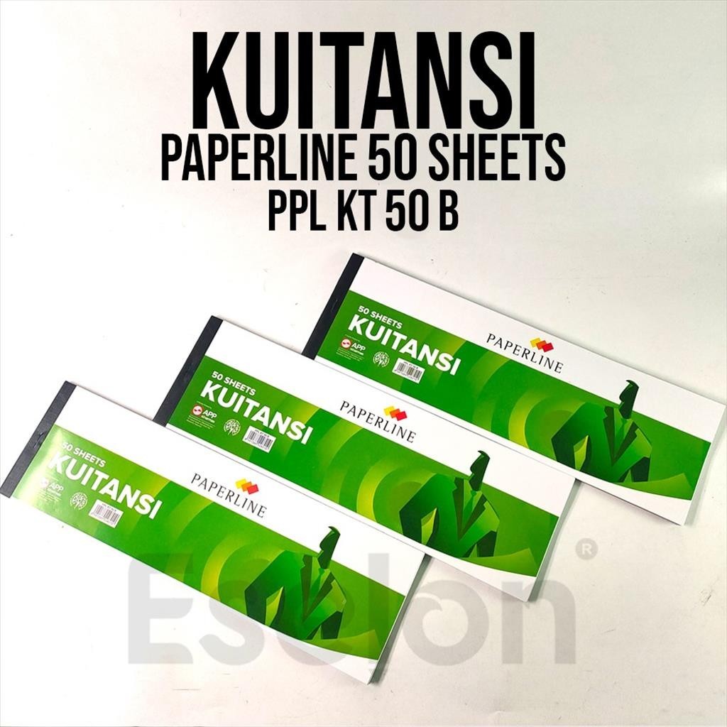 

❤️️Kwitansi Paperline BESAR 40 Lembar / Buku kuitansi Paperline BESAR KT50B❤️️
